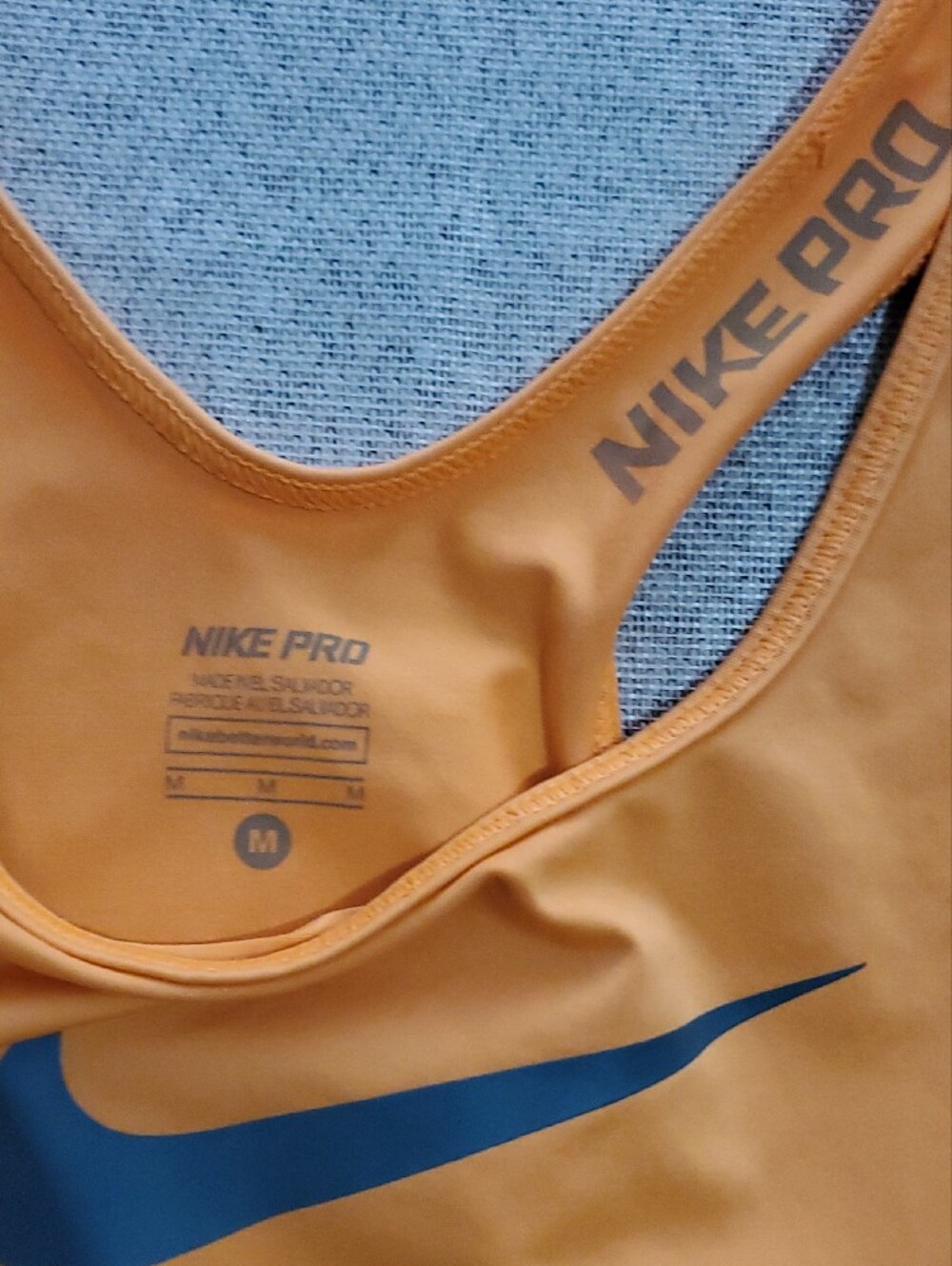 Nike Women's Assorted Top Lot - Orange, Light Blue, Plum, Gray, Dark Green - Picture 5 of 11